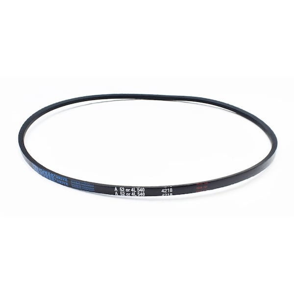 D&D A52/4L540 Classical V-Belt, 54 in Outside Length, 1/2 in Top Width, 1 Ribs A52/4L540 - main